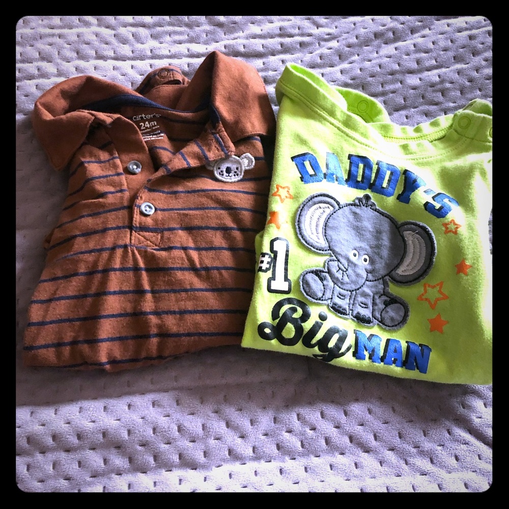 🔴 6 for $20🔴24M Boy onesies Bundle!
